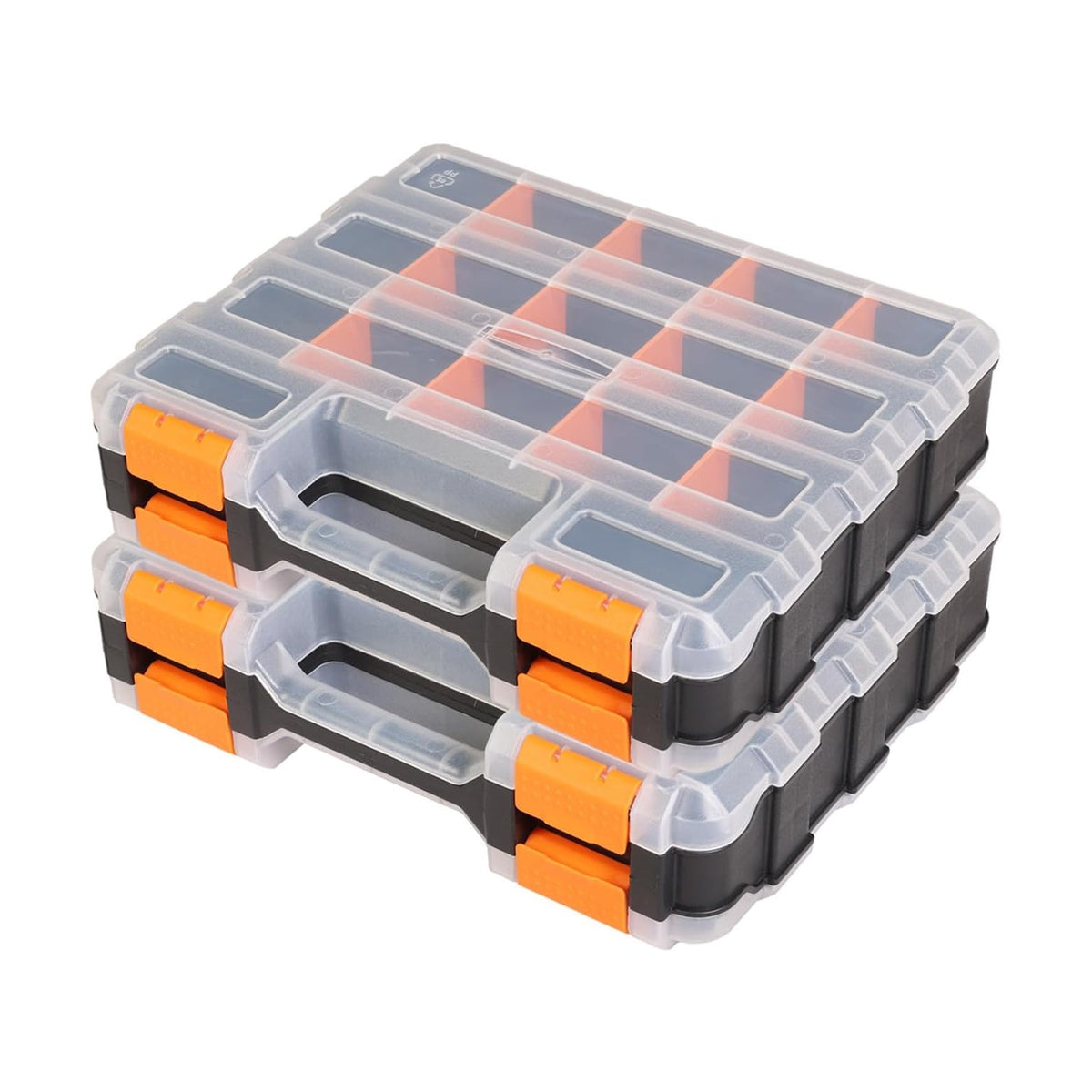 BlackJack 34-Compartment Tool Box, 2 Pack, TRSST-322-2