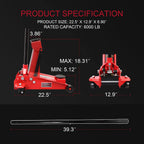 Big Red 3 Ton Hydraulic Floor Jack, T830025 - PT06