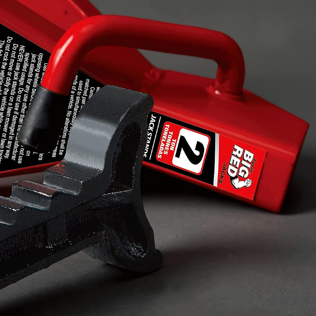 Big Red 2 Ton Jack Stands, T42002 - PT06
