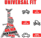 Big Red 2 Ton Jack Stands, T42002 - PT04