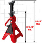 Big Red 2 Ton Jack Stands, T42002 - PT01