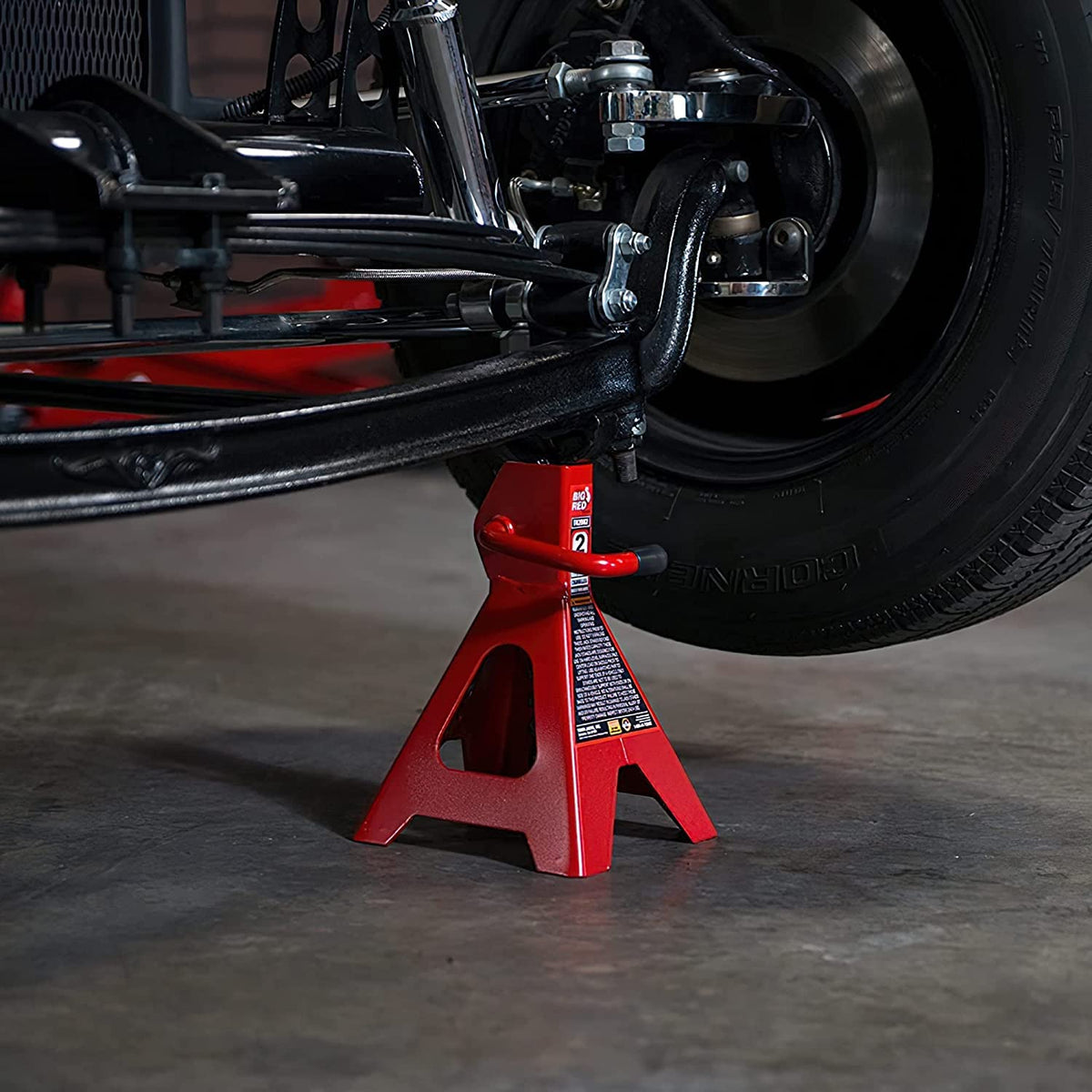 Big Red 2 Ton Jack Stands, T42002 - PT05