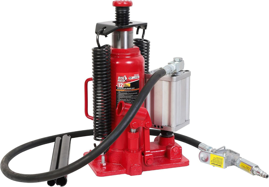 Big Red 12 Ton Pneumatic Bottle Jack, TQ12002