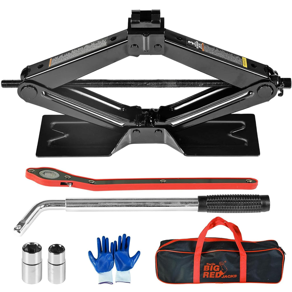 Big Red 3 Ton Scissor Jack, ATR3DSTR