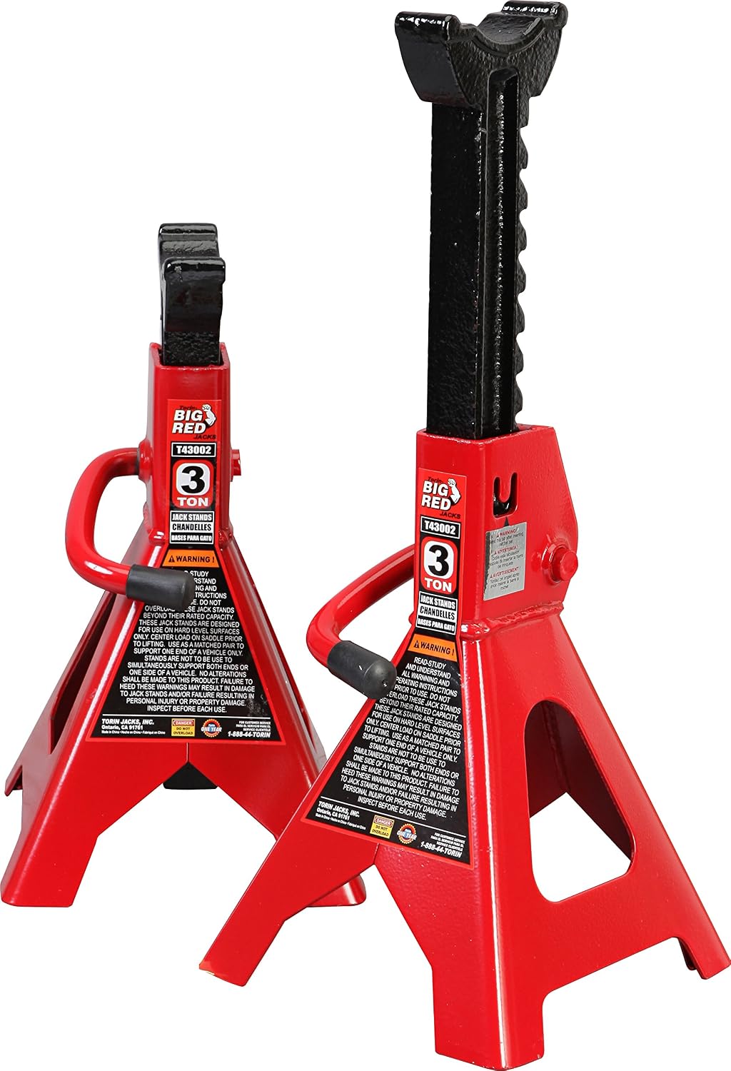 Big Red 3 Ton Jack Stands, T43002