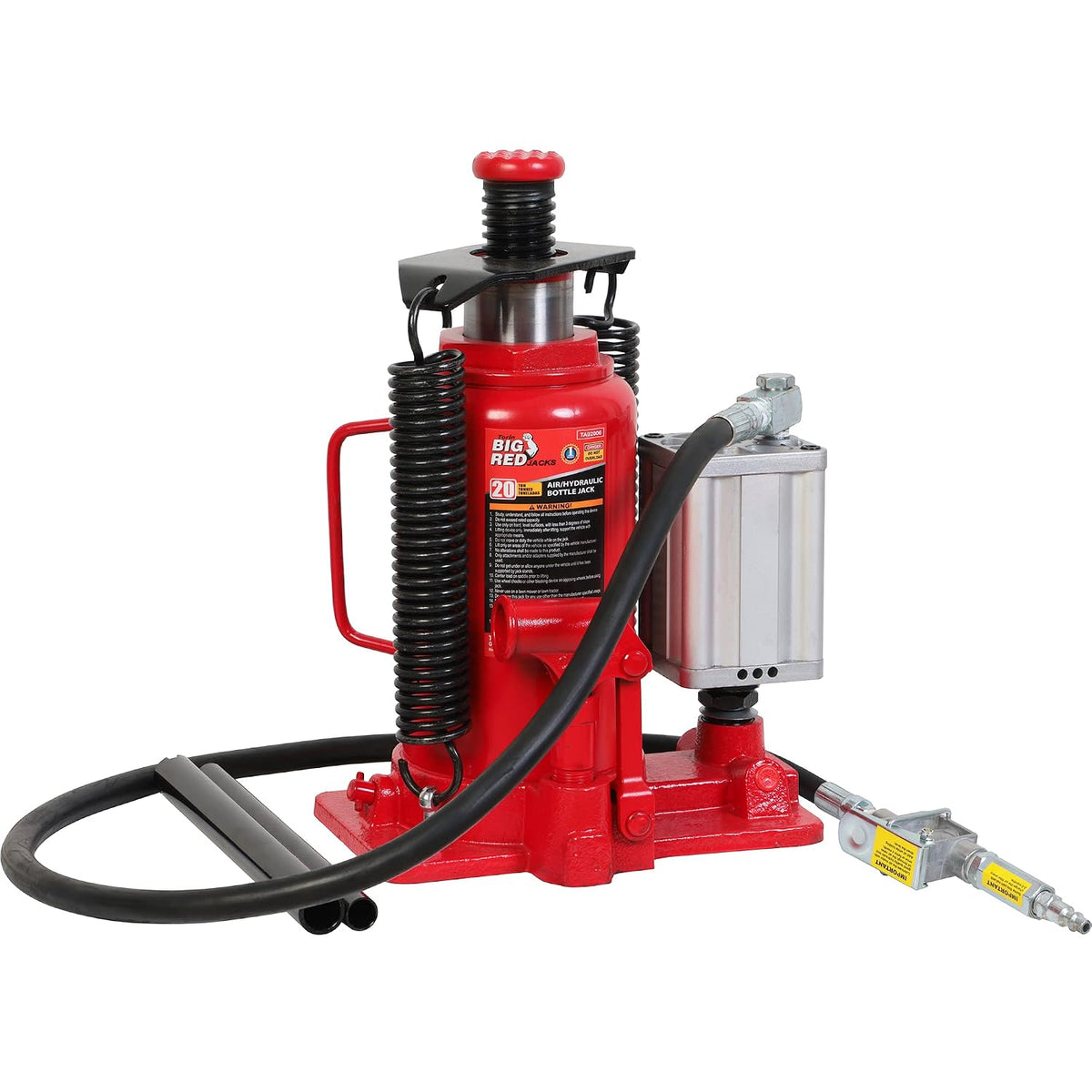 Big Red 20 Ton Pneumatic Bottle Jack, TQ20002