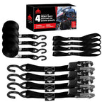 Jack Boss Ratchet Tie-Down, TRZD-BL