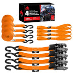 Jack Boss Ratchet Tie-Down, TRZD-OL
