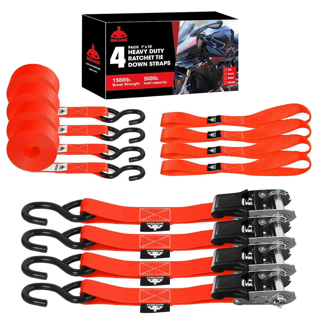 Jack Boss Ratchet Tie-Down, TRZD-RL