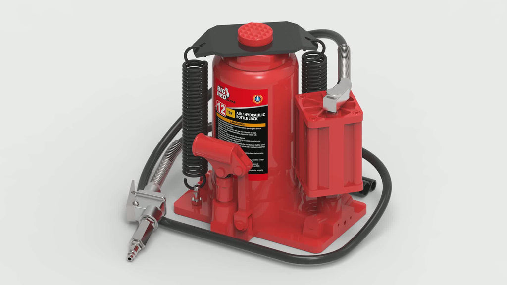 Torin pneumatic hydraulic air bottle jack 12T