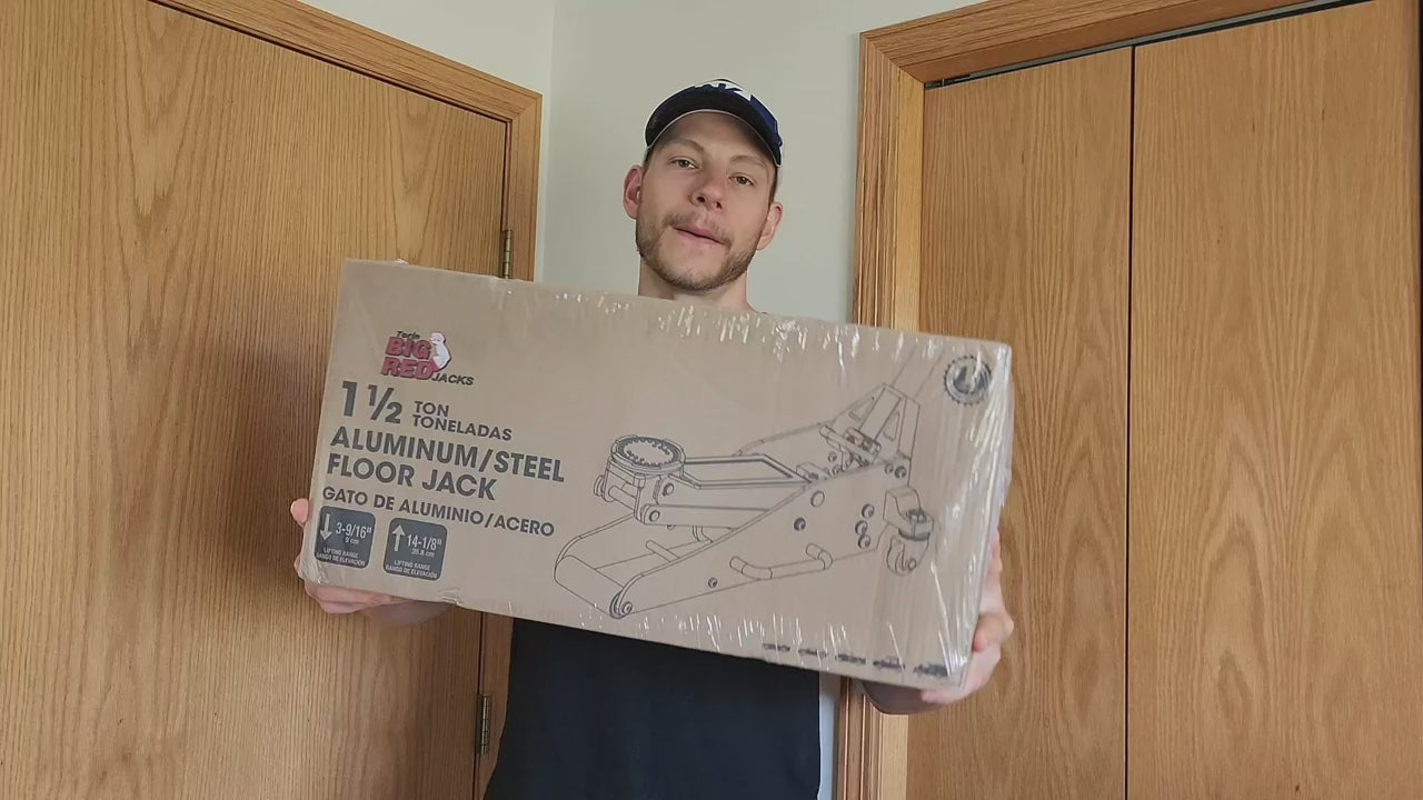 1.5ton aluminum and steel floor jackunbox evaluation video