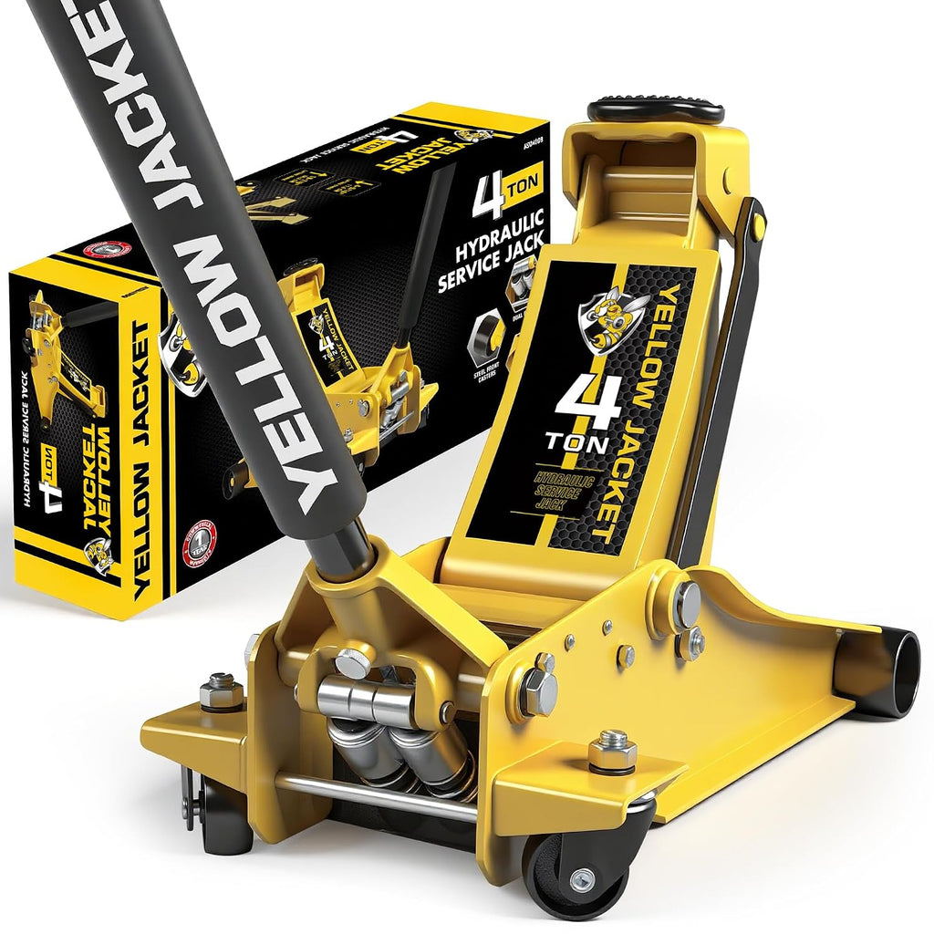Yellow Jacket 4 Ton Hydraulic Floor Jack, TZ84009